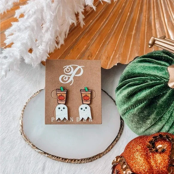 NEW Lil’ Miss Boo Earring Set 👻🎃 - Picture 1 of 5